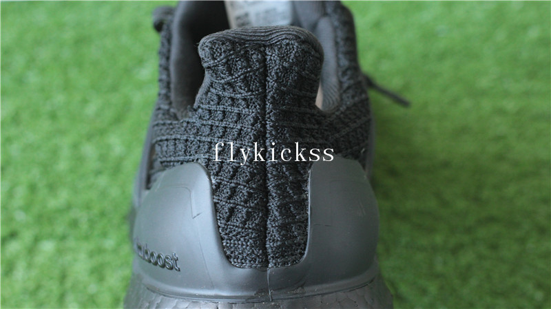 Real Boost Adidas Ultra Boost 4.0 Triple Black BB6166